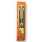 Olive Wood Lion of Judah Mezuzah