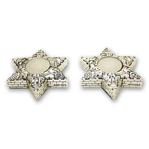 Star of David Candle Holders 