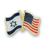 North American Countries and Israel Flag Pin