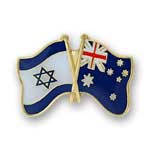 Pacific Countries and Israel Flag Pin