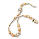 Alpha and Omega Leehee Scripture Necklace