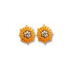 Sun and Shield Leehee Scripture Earrings