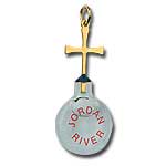 Jordan River Holy Water in a Glass Pendant