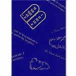 Ten Commandments Scripture Scarf