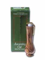 Anointing Oil in Olive Wood Flask
