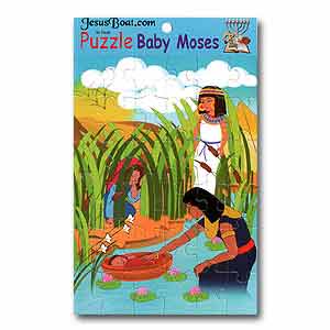 Baby Moses Biblical Puzzle