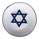 BESTSELLER! Star of David Knit Kippah