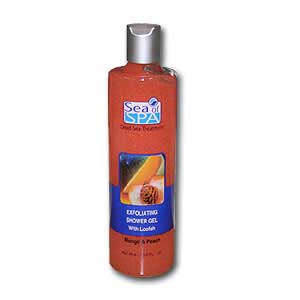 Sea of Spa Exfoliating Gel. Mango and Peach scented.