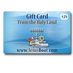 $25 JesusBoat.com Gift Card. Discounted 10%