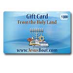 $100 JesusBoat.com Gift Card. Discounted 10%