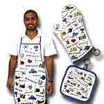 Holiday Sale! Kitchen Linens. Jerusalem Iconography.