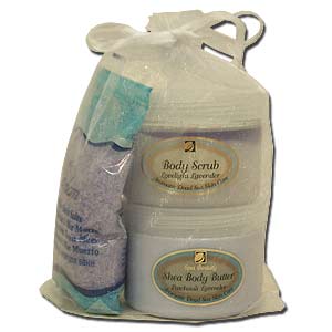 Edom Lavender At Home Spa Kit.