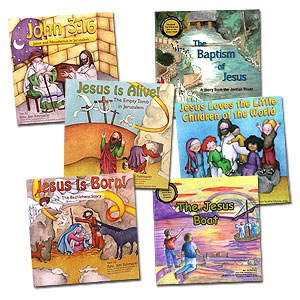 Set of 6 Rev Reinmann Biblical Children's Books SAVE 20% (retail only)