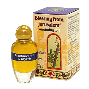 Blessing from Jerusalem Anointing Oil Frankincense & Myrrh
