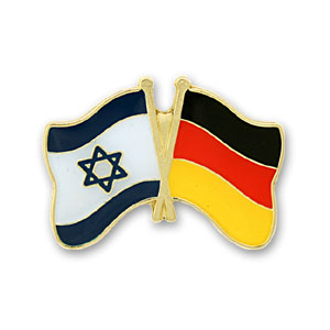 Germany-Israel Lapel Pin