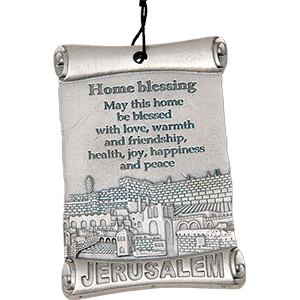 Blessing for the Home Pewter Plaque