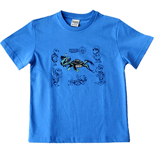 Snorkeling Turtle Toddler and Kids T-Shirt