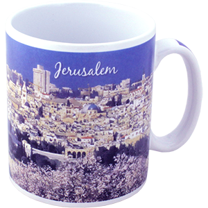 Ceramic Jerusalem Coffee Mug 