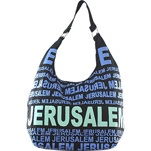 City Hobo Bag with Jerusalem Blue/Green Matte
