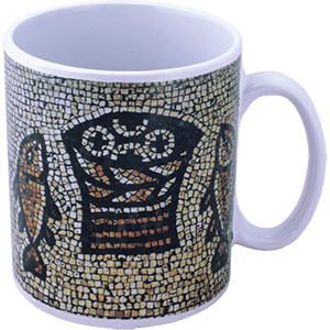 Ceramic Tabgha Mosaic Coffee Mug