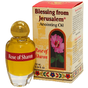 Anointing Oil Blessing From Jerusalem Rose of Sharon