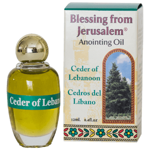 Blessing from Jerusalem Anointing Oil Cedar of Lebanon