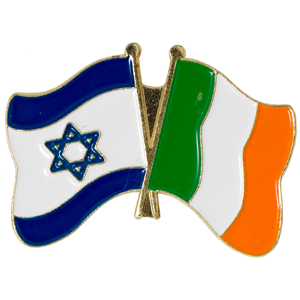 Ireland-Israel Lapel Pin