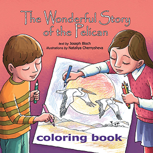 The Wonderful Story of the Pelican Coloring Book with Colored Pencils