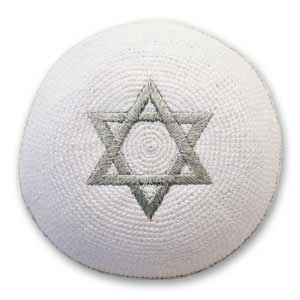 Star of David Knit Kippah