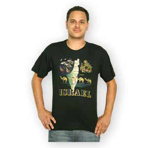 Map of Israel T-Shirt