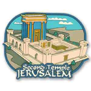 Second Temple 3D Magnet