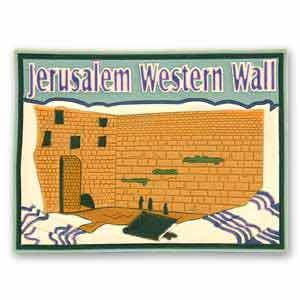Western Wall 3D Magnet