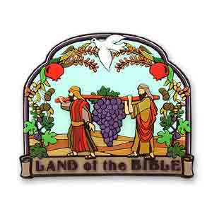 Land of the Bible 3D Magnet