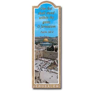 Western Wall Bookmark