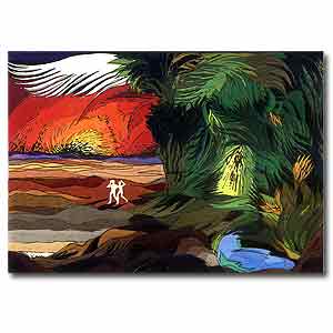 Adam & Eve Bracha Lavee Print