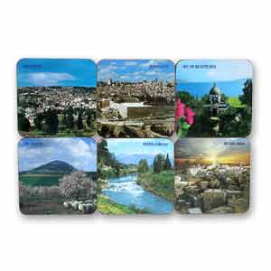 Holy Land Drink Coasters, Set of 6