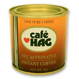 Instant Coffee. Decaffeinated. 