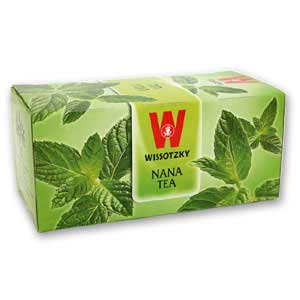 Té con menta de Wissotzky 