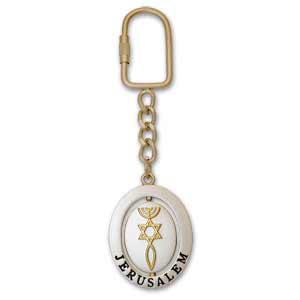 Grafted In Messianic Keychain