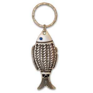 St Peter's Fish Keychain