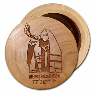 Cajita circular - Shofar