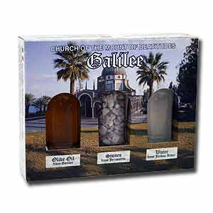 Mount Beatitudes Holy Land Elements Gift Set