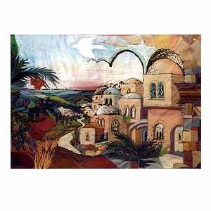 Old Stones of Jerusalem Tabernacle by Bracha Lavee