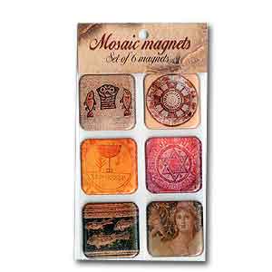 Magnet-Set mit Byzantinischen Mosaiken