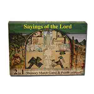  "Sayings of the Lord"-Juego de memoria y rompecabezas