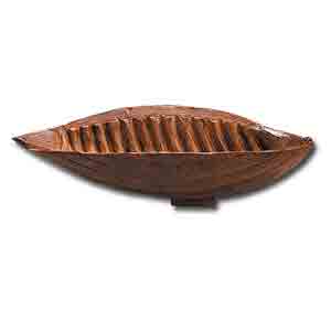 Ancient Galilee Boat (Jesus Boat) Carved Wooden Model