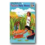 Baby Moses Biblisches Puzzle