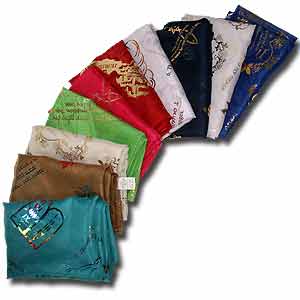 SAVE 15%! Assorted Scripture Scarves 10-Pack 