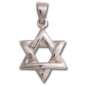 Sterling Silver Star of David Pendant