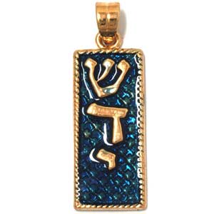 Shaddai Pendant. Gold Filled.